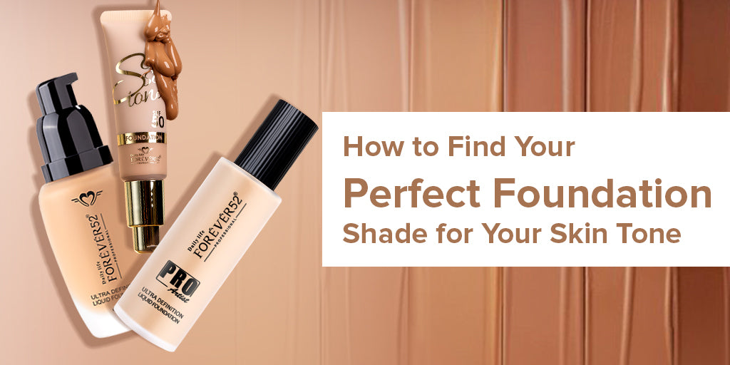Guide on How to Find Your Perfect Foundation Shade for Your Skin Tone ...