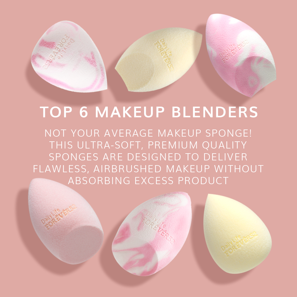 A Skin-Like Blend Contour & Baking Sponge