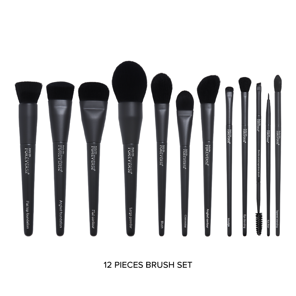 Academic 12 Pcs Brush Set With 1 Sponge