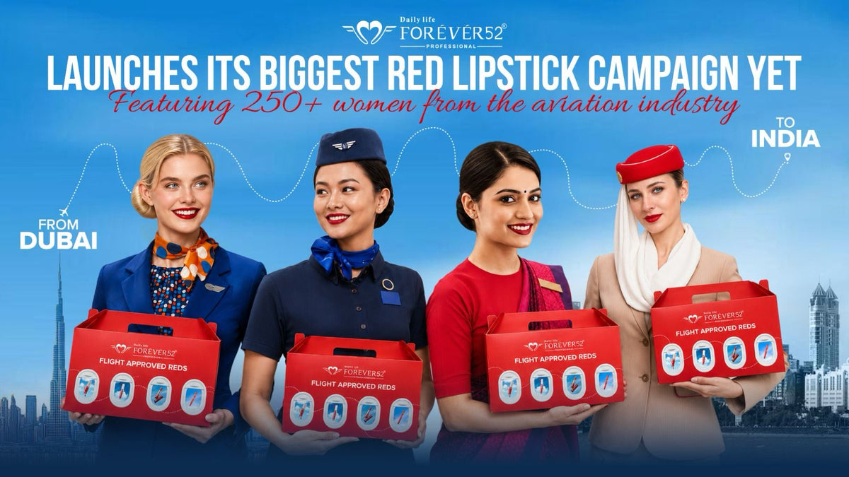 Before Influencers, There Was the Cabin Crew Red Lip: Forever52's Latest Campaign