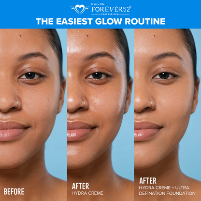 Shaadi-Ready Glow Base Duo: Hydra Creme + Ultra Definition Liquid Foundation