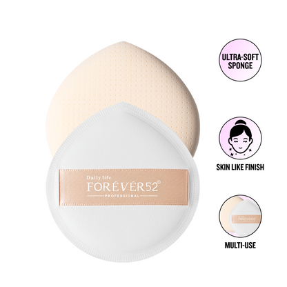 Skin-Like Blend Air-Soft Puff &amp; Sponge