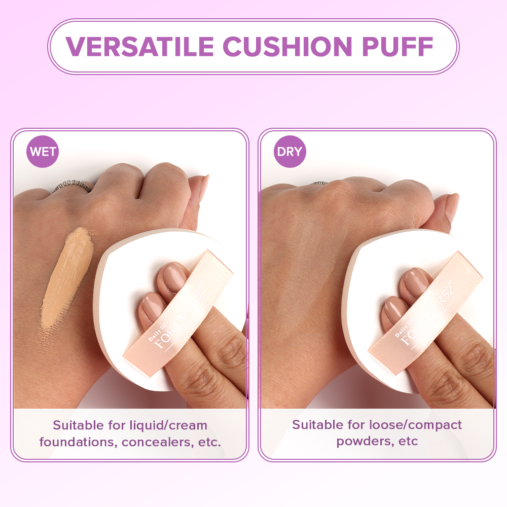 Skin-Like Blend Air-Soft Puff &amp; Sponge