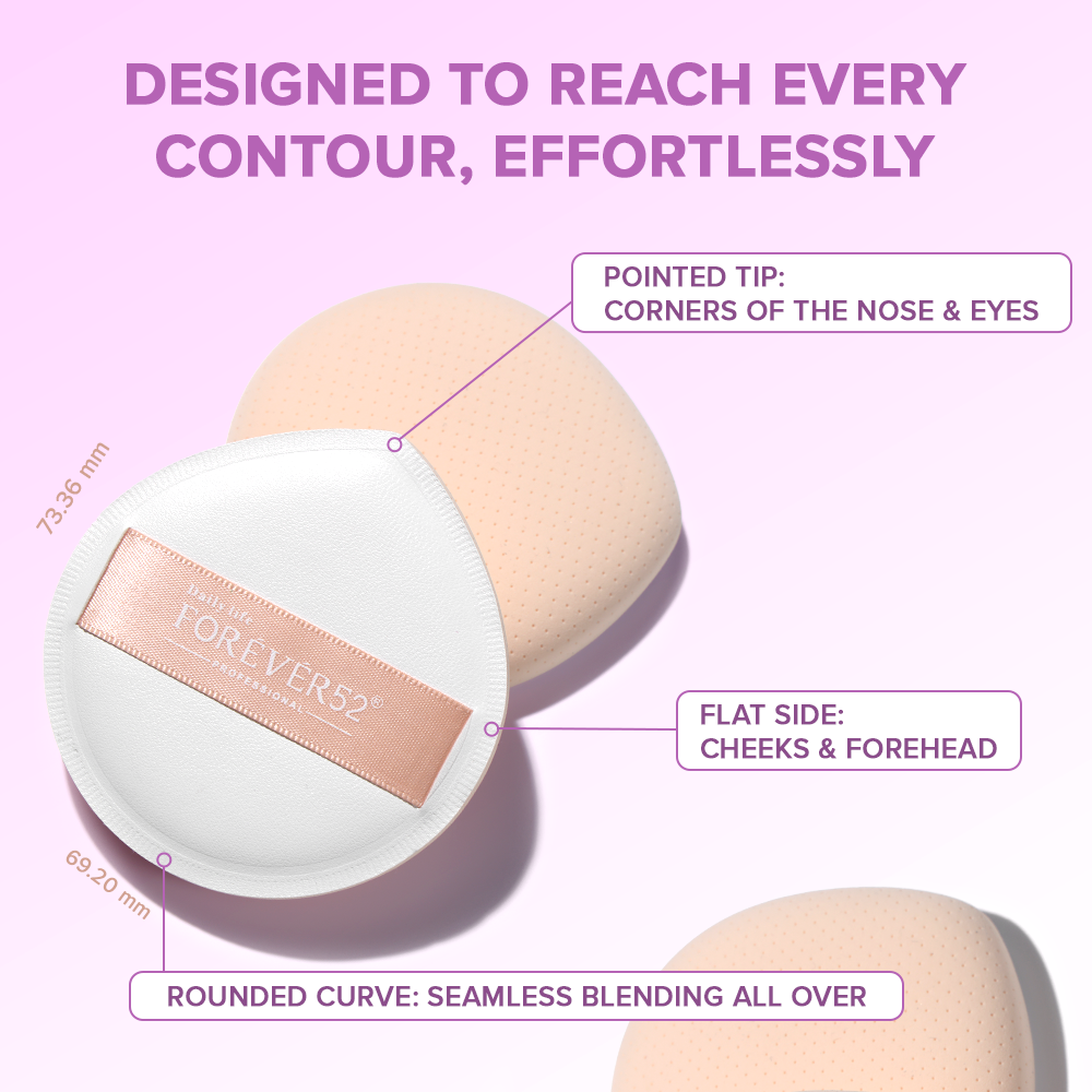 Skin-Like Blend Air-Soft Puff &amp; Sponge