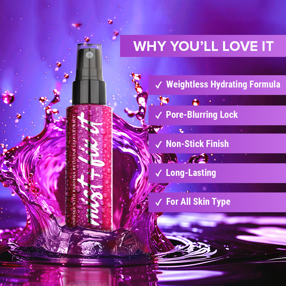 Mist + Fix It Setting Spray - MST001