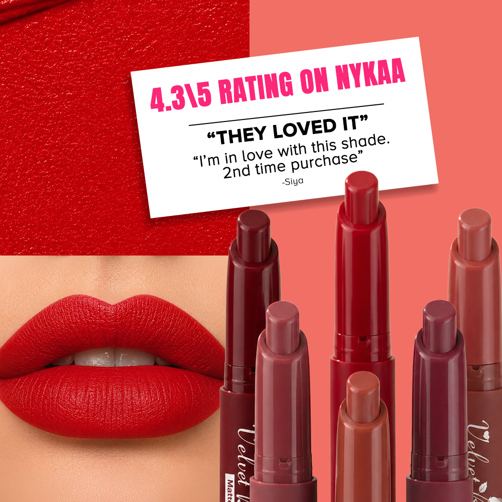 Velvet Rose Matte Lipstick